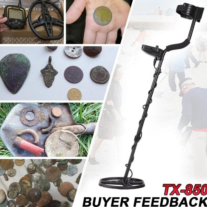 Pendeteksi Logam Underground Metal Detector Finder Tx-850 Tianxun