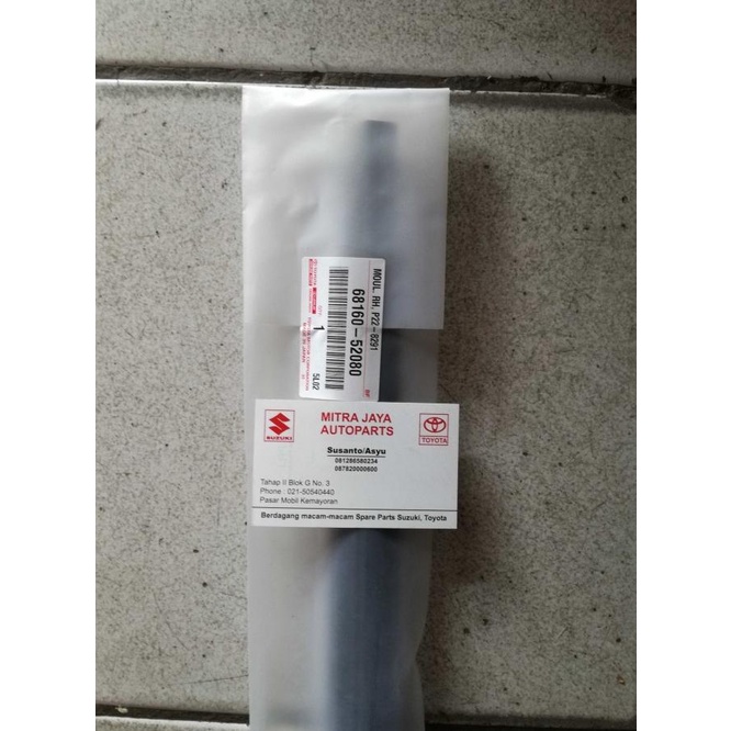 Pelipit/List Kaca Depan Kanan Toyota Ist