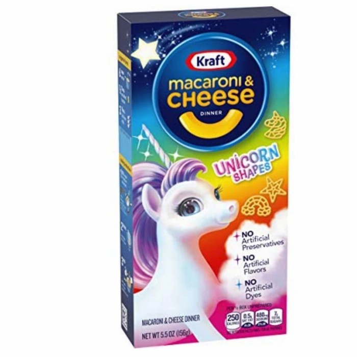 

Kraft Unicorn Shapes Macaroni & Cheese Meal
