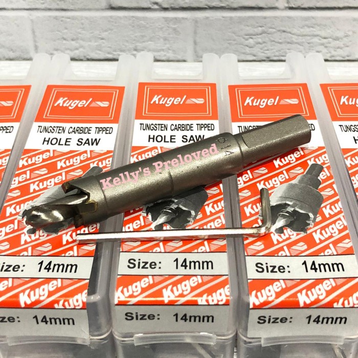 

Kugel Hole Saw Tct 14 Mm - Mata Bor Stainless Original !!!