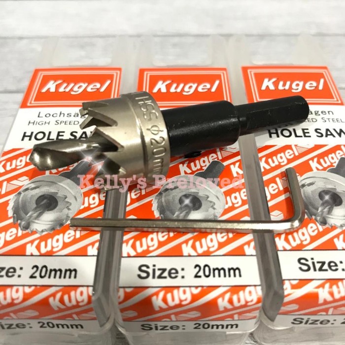 

Kugel Hole Saw Besi H.S.S 20 Mm - Mata Bor Besi Hss Original !!!