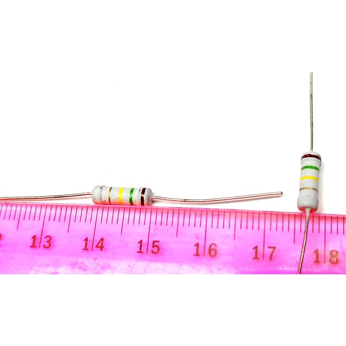 R resistor 1w 1Watt 150K 150 kiloOhm 150 kilo Ohm 1 watt toleransi 5%