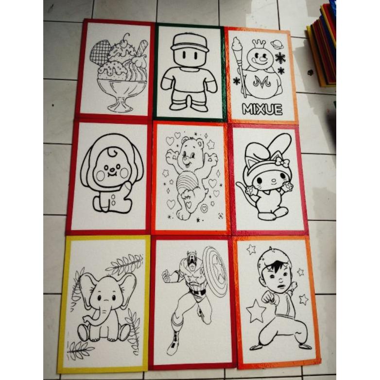 

Terbaru GROSIR STEROFOAM LUKIS ISI 40PCS/MEWARNAI GABUS TERMURAH Viral