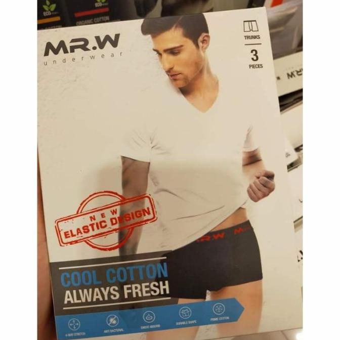SALEORIGINAL MR W WACOAL COOL COTTON CELANA DALAM PRIA BOXER