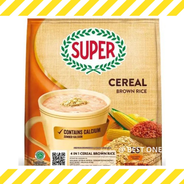 

Super Brown Rice Cereal / Sereal Instan Merah