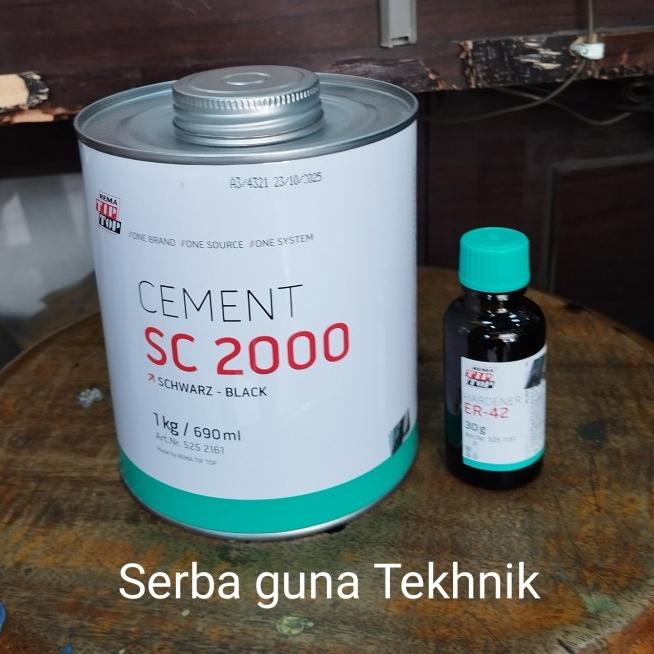 Lem Belt Conveyor SC 2000 + Hardener ER42 Rema Tip Top SC2000 Cement Murah