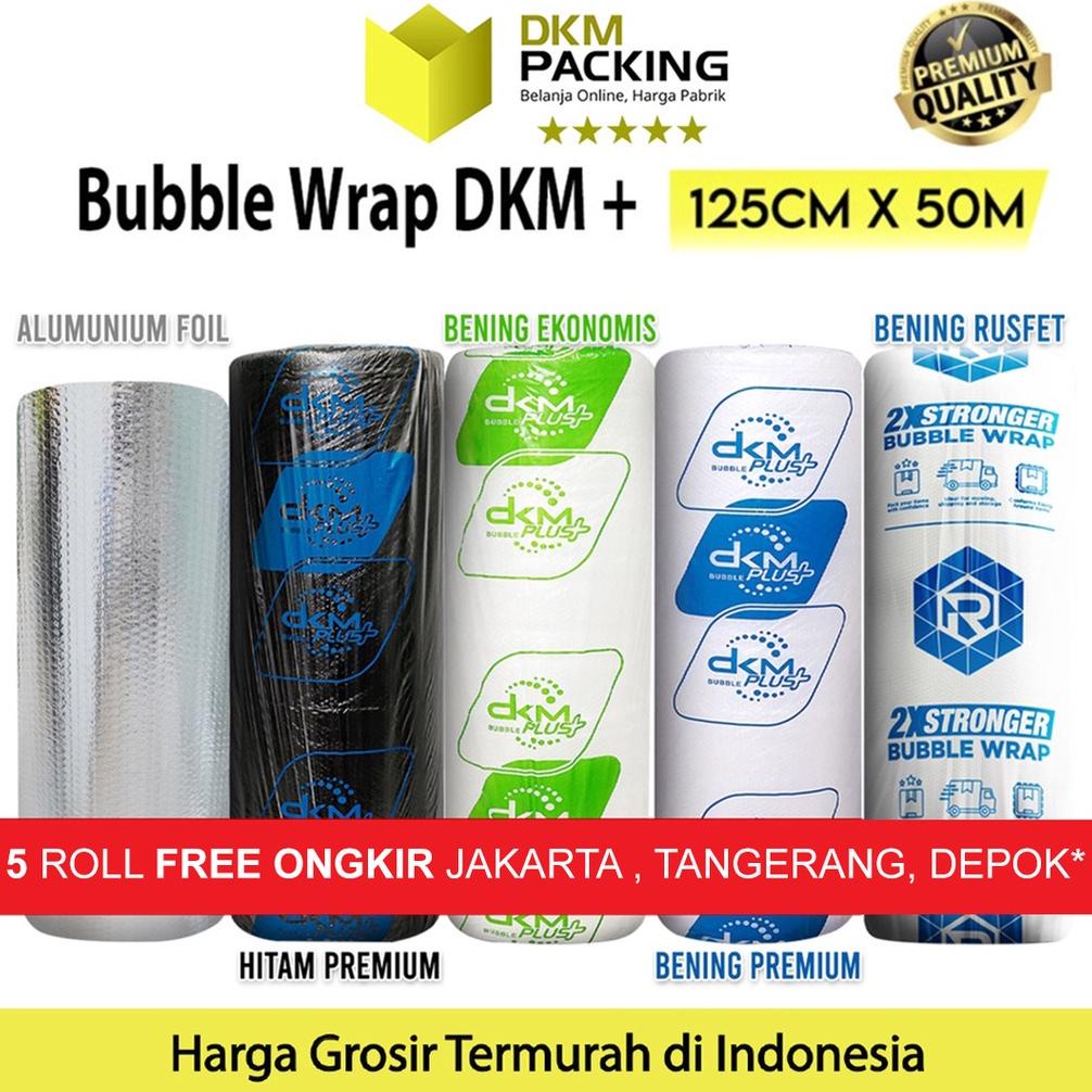 

Hot - Plastik Bubble Wrap 125cm x 50m DKM PLUS Bubblewrap ROLL