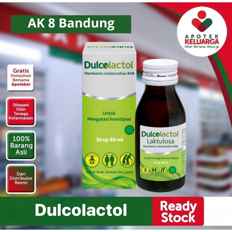 Dulcolactol Sirup 60 ml #murahlebay- APOTEK LEGAL