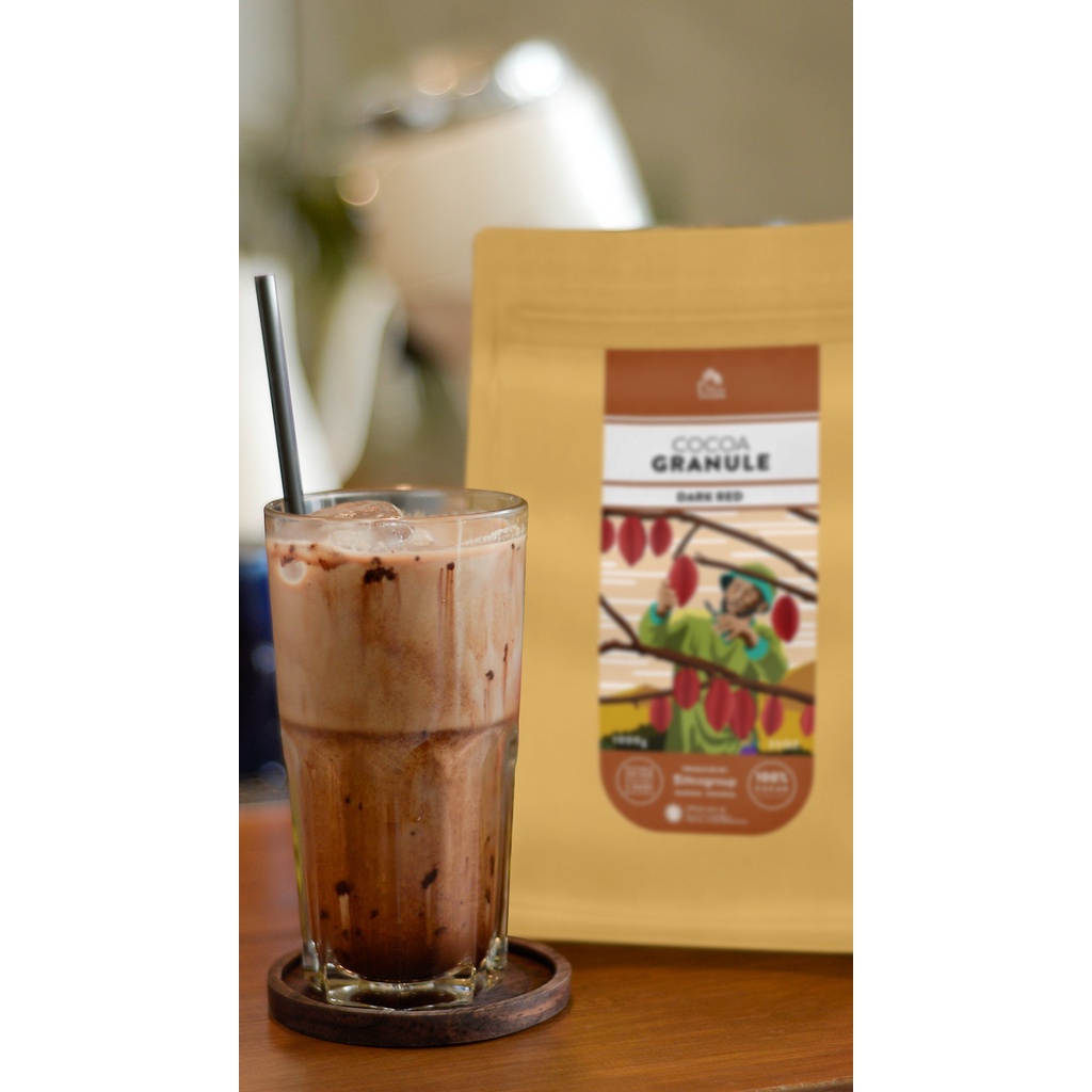 

Dillco Chocolate - Coklat Bubuk Pure Cocoa Powder Dark Red 1Kg