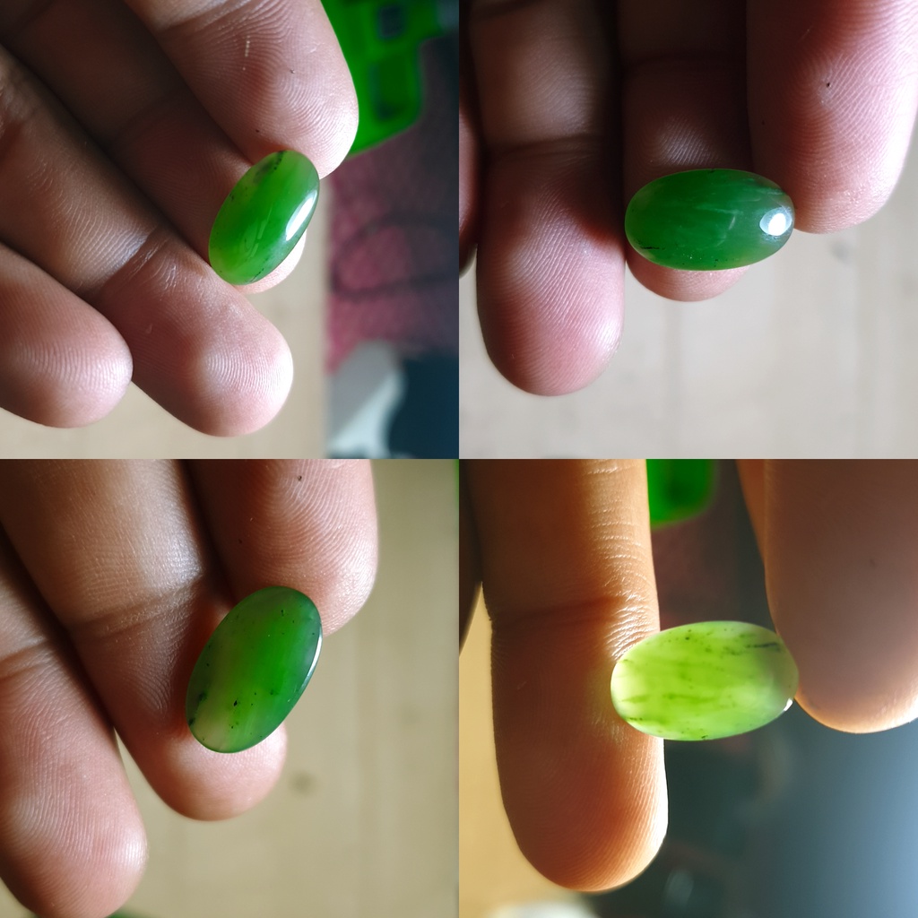 BATU GIOK SUPER KERISTAL HIJAU NATURAL ORIGINAL ACEH HQ NO175