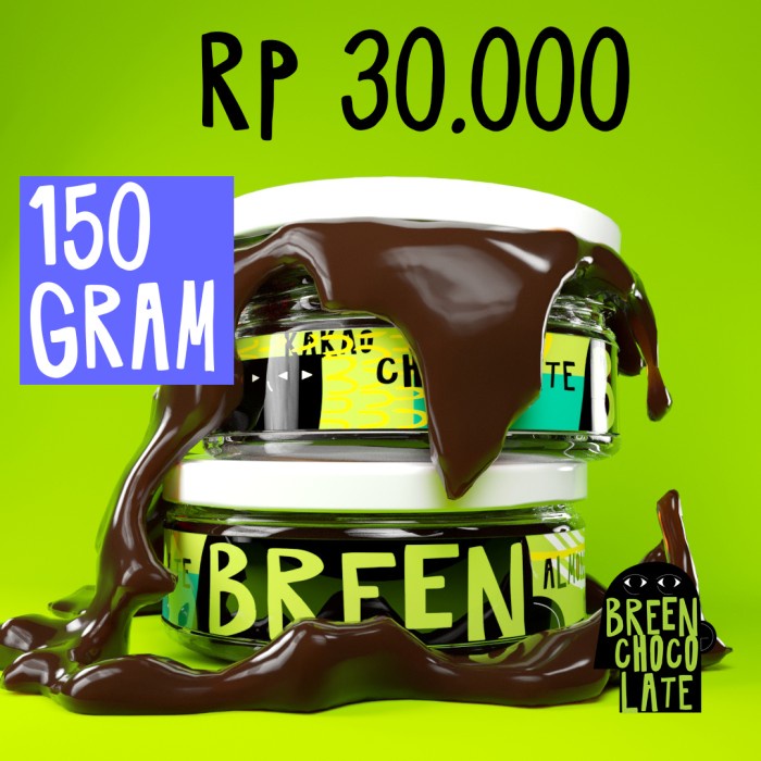 

Breen Chocolate - 100% Biji Kakao Dan Kacang Almond