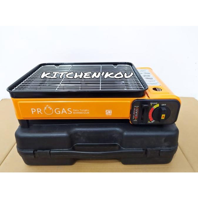 Kompor Gas Portable Bbq 2 In 1/Kompor Gas Panggang Portable