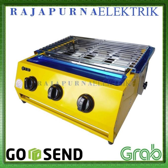 Kompor Panggang 3 Tungku - Roaster Panggangan Td Original