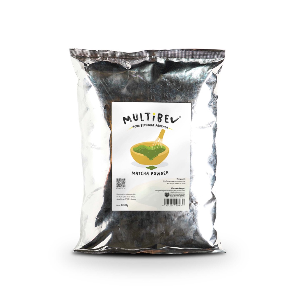 

Multibev Powder Rasa Matcha, Bubuk Halal Numan Kekinian Ala Kafe