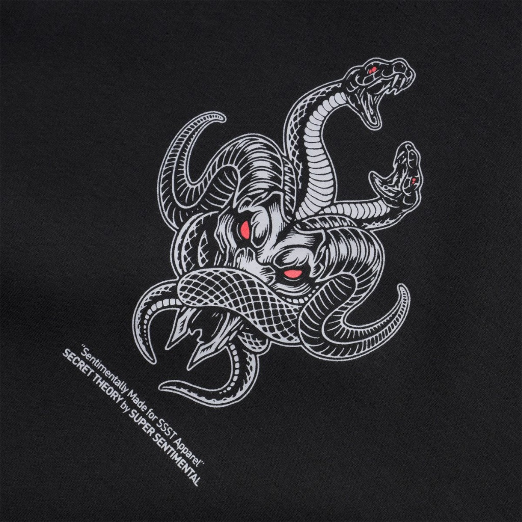 N1G SSST X DEADSQUAD SNAKEGOAT T-SHIRT 16S BLACK LT2