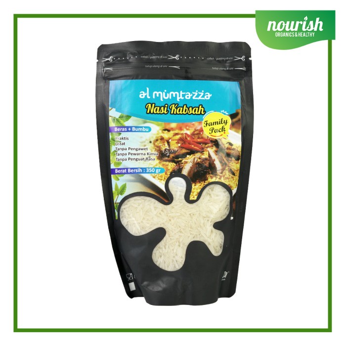 

Al Mumtazza +Bumbu Instan/Kebuli/Bukhori/Mandhi Halal,No Msg 350G