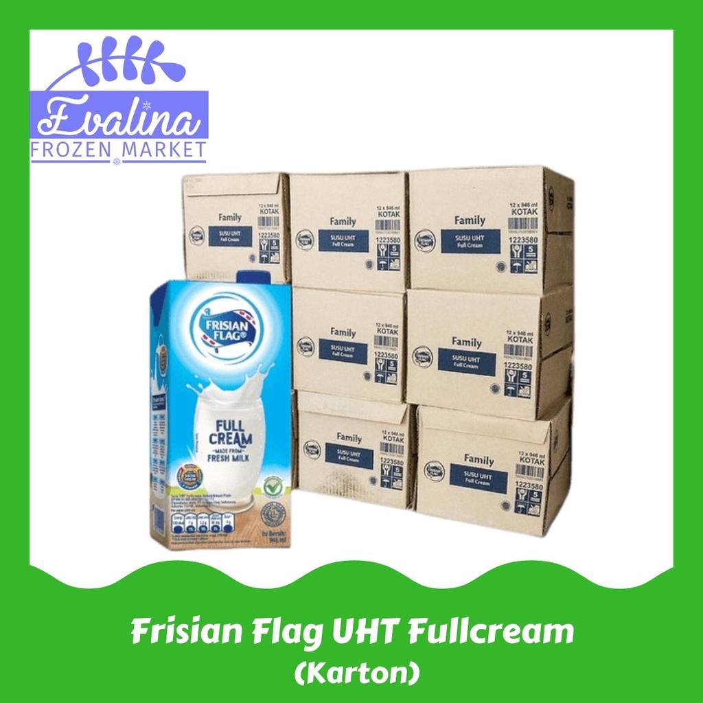 

Frisian Flag Family UHT Full Cream 946 ml - 1 Karton (Isi 12)