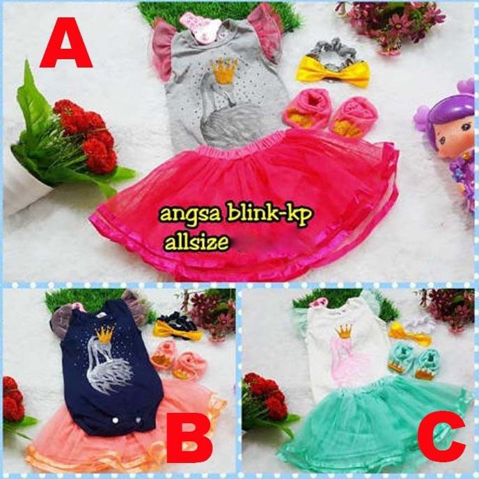 COD BAJU BAYI PEREMPUAN 0-6 Bulan JUMPER BAYI Perempuan Cantik Set ROK