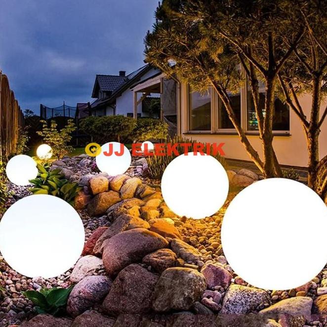 Lampu Taman Outdoor Waterproof Bulat 40 CM Promo