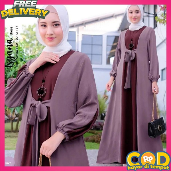 Lebaran Polos Tanggung Putih Hitam Gamus Perempuan Lebaran 2024 Mewah Import Premium Ibu Hamil Gamis