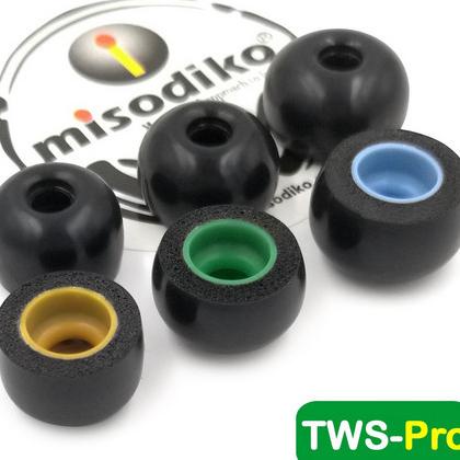 TWS-Pro 3 Pasang Memory Foam Earbud Untuk Jabra Elite 75t, Elite 65t