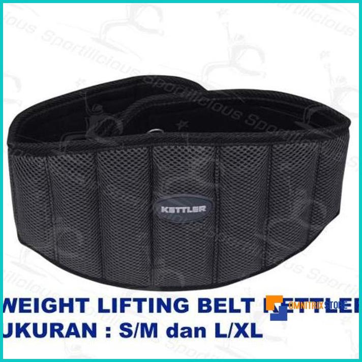 KETTLER WEIGHT LIFTING BELT SABUK ANGKAT BESI BAN ANGKAT BESI BEBAN - [OMX]