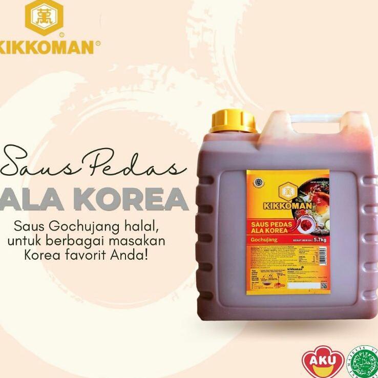 

Kikkoman Gochujang Sauce 5,7 Kg Halal