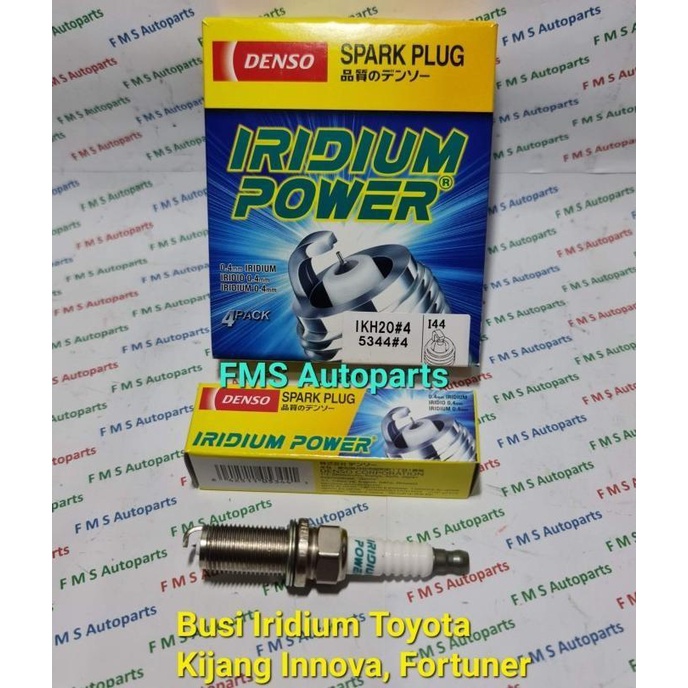 TERLARIS BUSI IRIDIUM DENSO MOBIL KIJANG INNOVA,FORTUNER,HILUX BENSIN