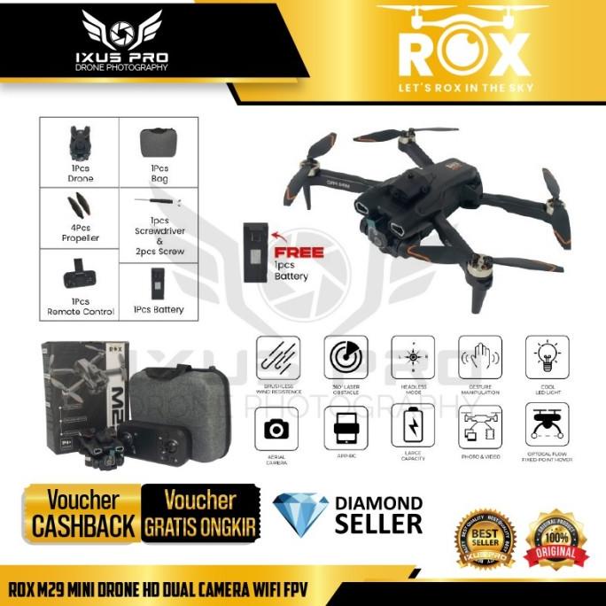 ROX M29 Mini Drone HD Dual Camera WiFi FPV