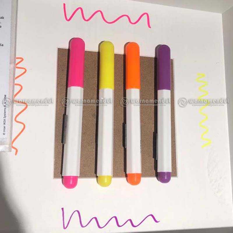 

Wmo Ik60477631 Mal Spidol Whiteboard Papan Tulis 4 Warna Bisa Dihapus *Paling Murah*