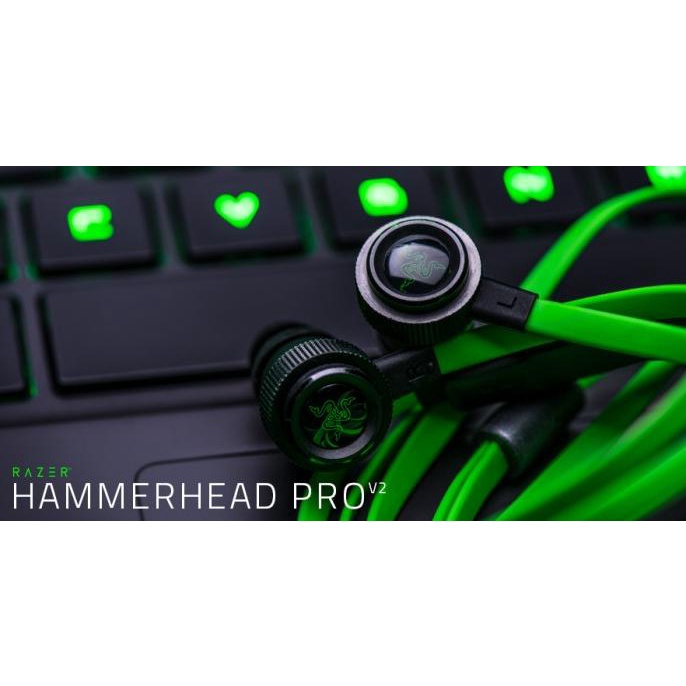Razer Hammerhead Pro V2 Dota2 Earphone Gaming Hammerhead