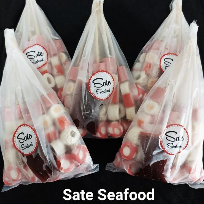 Sate seafood isi 10 tusuk plus bumbu bakar