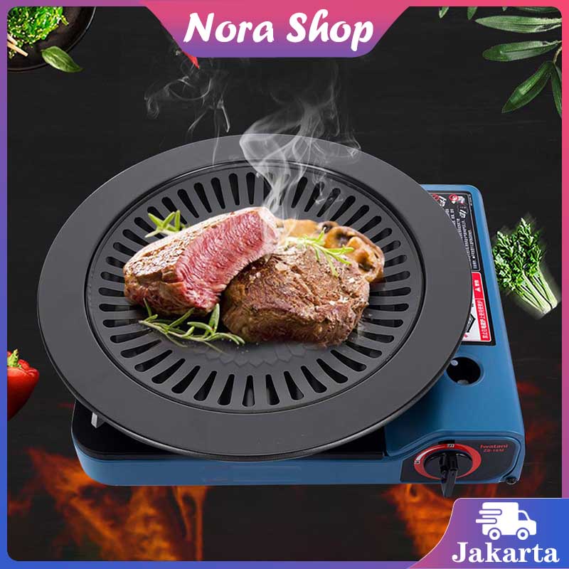 Barbeque Grill Pan Kompor Grill Bbq Kompor Grill Pan Pemanggang Gril Pan Anti Lengket Panggang