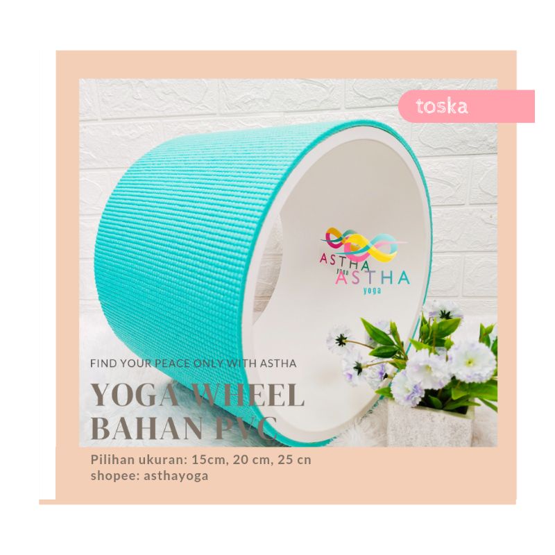 YOGA WHEEL PVC