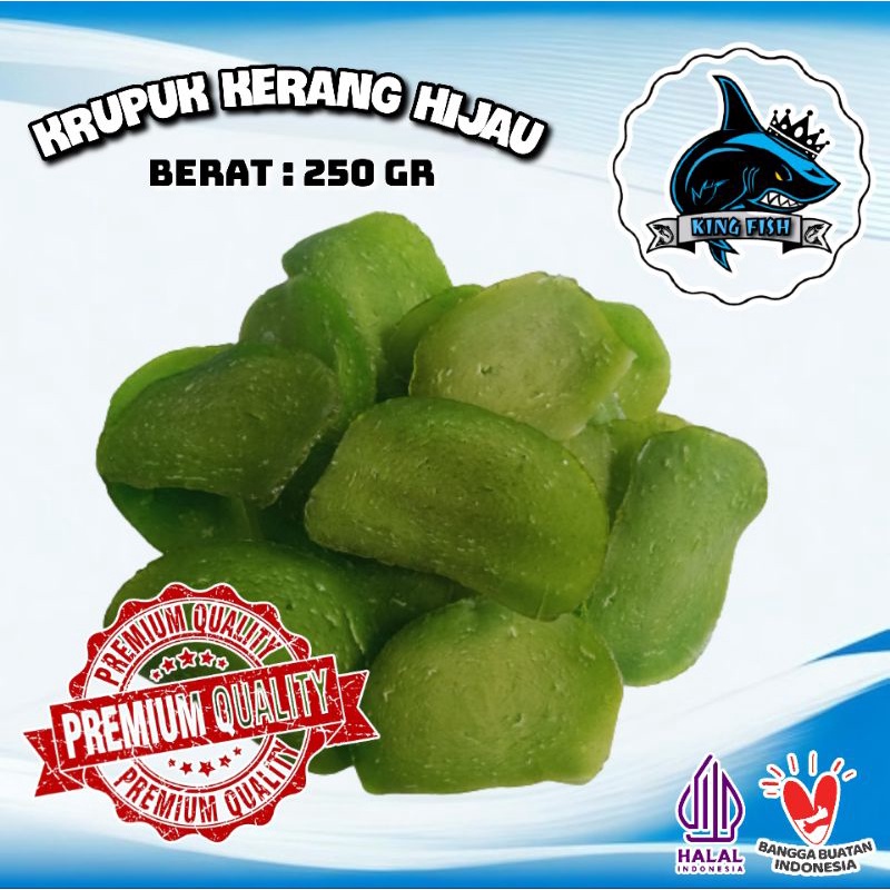 

250GR KERUPUK KERANG HIJAU ASLI SUPER MURAH BERKUALITAS