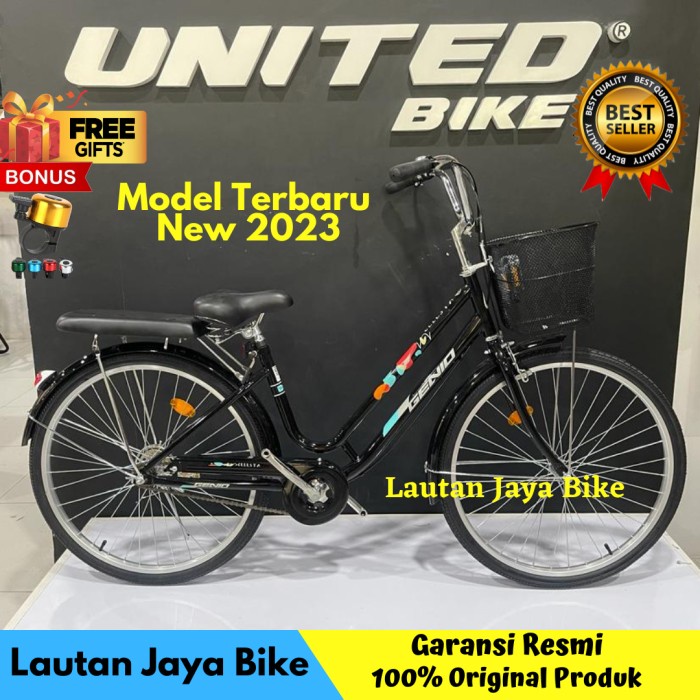 Promo Sepeda Keranjang Mini Anak Dewasa Genio Celesta 24 Inch