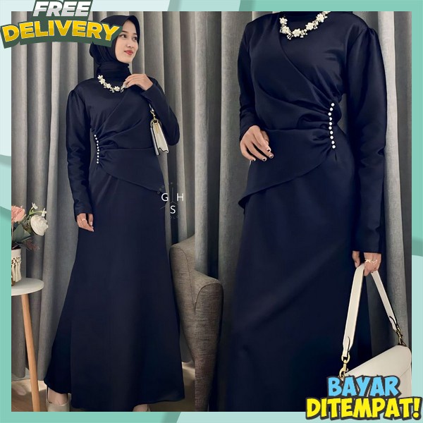 Pakaian Wnta Gmis Murah Bju Ibuibu Jumbo Super Premium Branded Paksian Bajy Bajh Ataaan Kondangan Ha