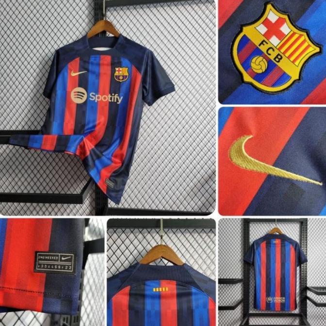 BAJU BOLA JERSEY BARCELONA HOME AWAY 2022 2023 PREMIUM