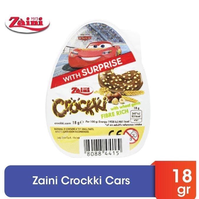 

ZAINI CROCKKI SURPRISE EGG CARS 18GR - COKLAT IMPOR