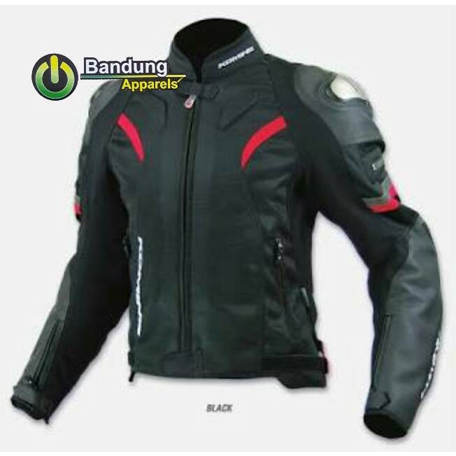 NEW KOMINE JK 052 LEATHER MESH JACKET ORIGINAL TERBARU