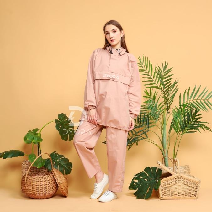 Jas Hujan DIORA Jas Hujan Wanita Pria Dewasa Anti Air Bahan Import