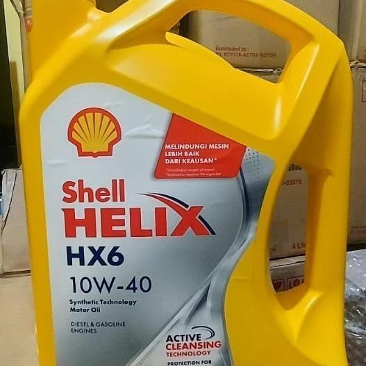 Baru OLI MOBIL SHELL HX6 10W-40