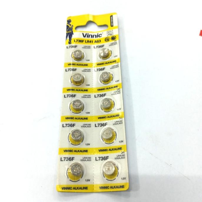 Diskon Baterai Battery Batre kancing L736F L736 LR41 AG3 1.5v original dre3 Murah