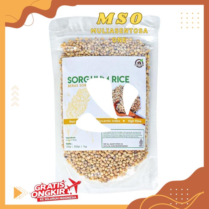 

SORGHUM RICE / BERAS SORGUM ( GLUTEN FREE ) PRODUK KUALITAS BERKELAS !!