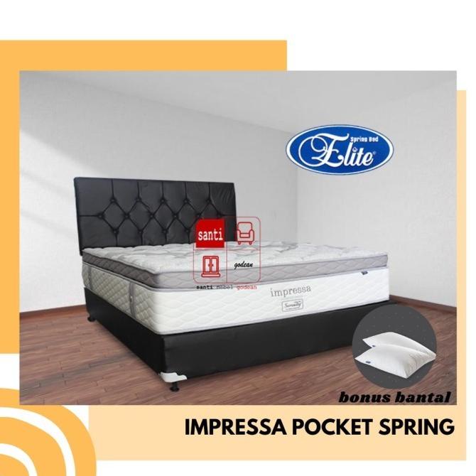 Springbed Elite Impressa Pocket 180x200 cm Fullset
