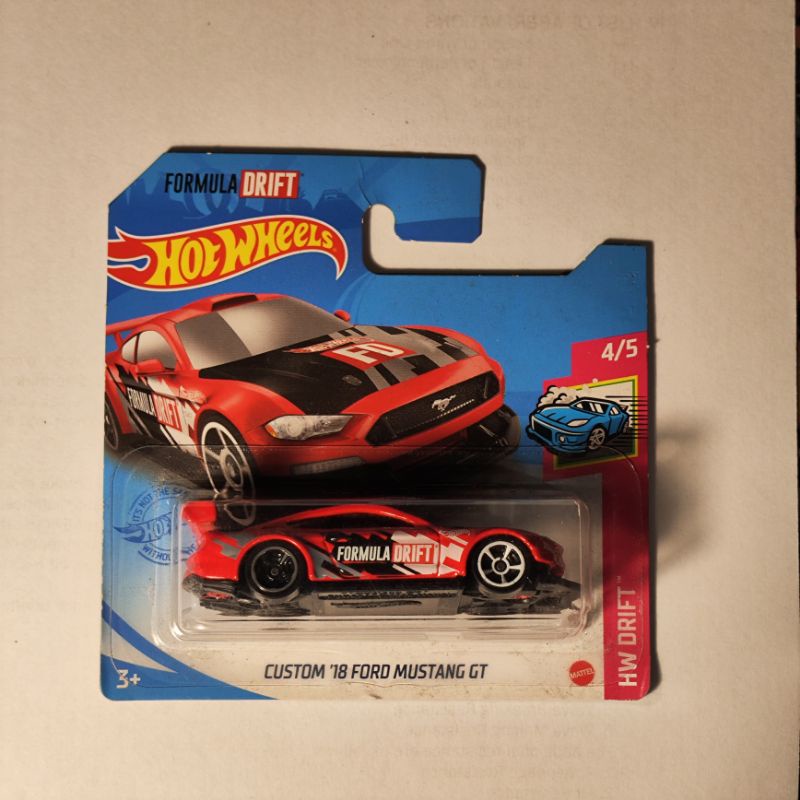 hotwheels custom 18 ford mustang gt short card |ford | mustang | short