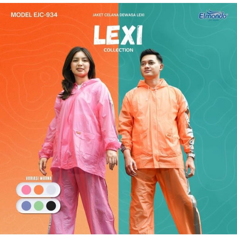 jas hujan Lexi elmondo 934 berkualitas