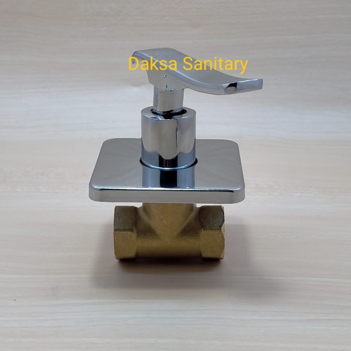 Stop kran tanam dingin minimalis 1/2 inch/ Stop kran shower dingin 1/2