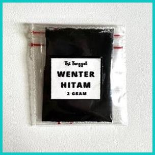 

Tri Tunggal Wenter Hitam Wantex Wanter Pewarna tekstil Tie Dye Pigmen