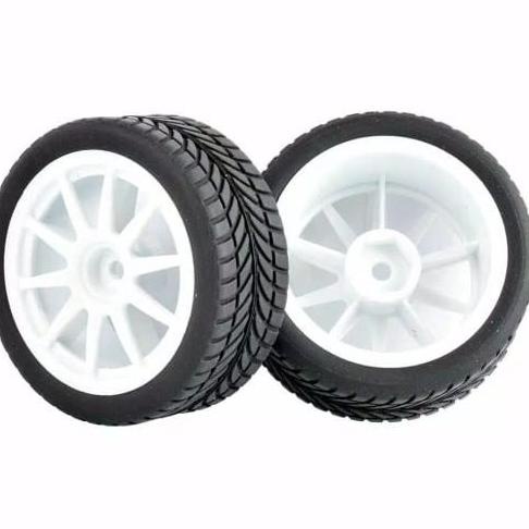 1pcs velg + ban onroad touring RC 1/10 TM HSP kyoso wltoys lrp sakura